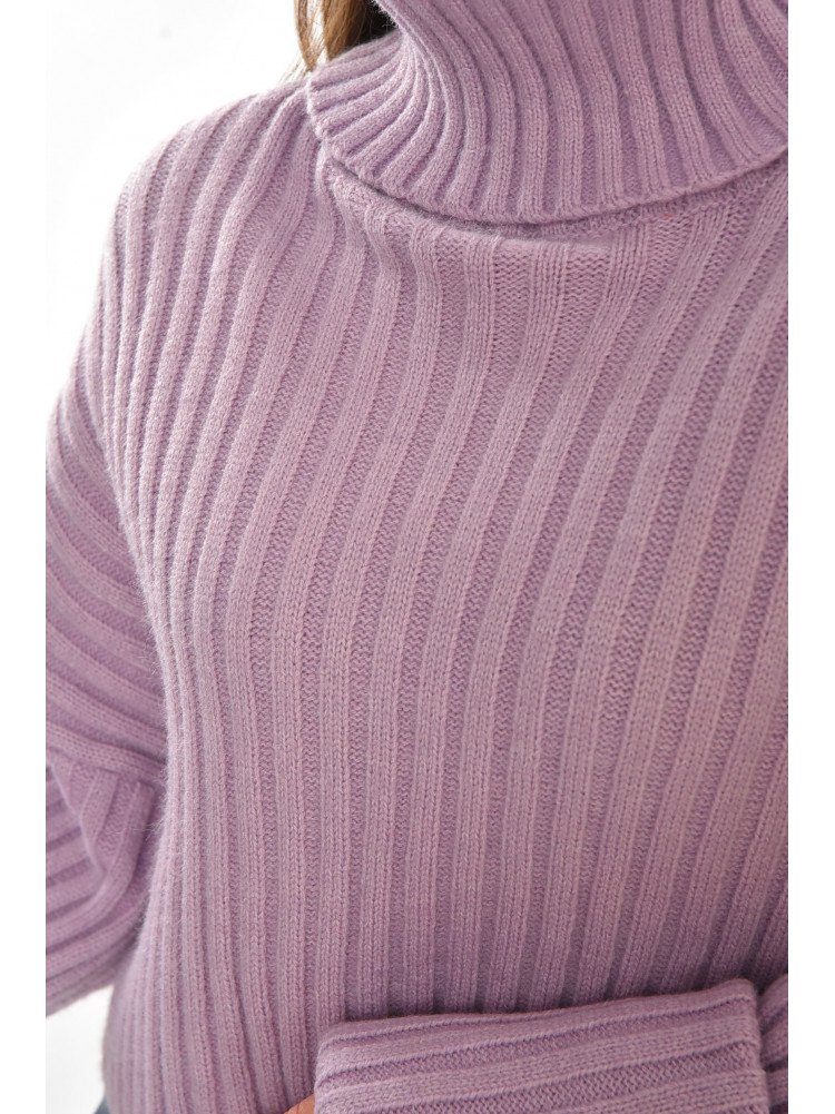 Свитер женский сиреневого цвета 212912C