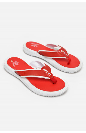 Вьетнамки женские бело-красного цвета 4880-3 212922C