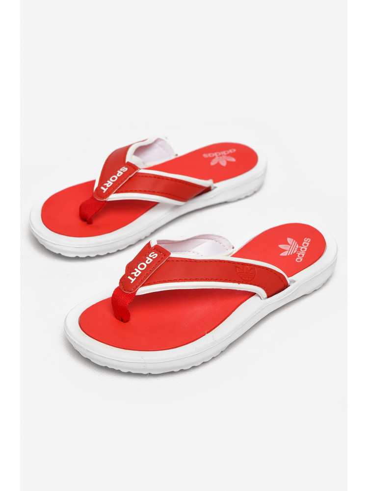 Вьетнамки женские бело-красного цвета 4880-3 212922C