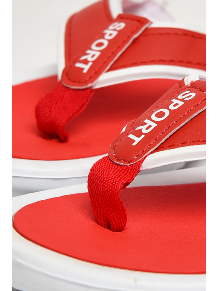 Вьетнамки женские бело-красного цвета 4880-3 212922C