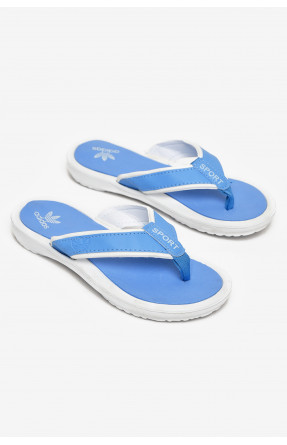 Вьетнамки женские голубого цвета 4880-3 212924C