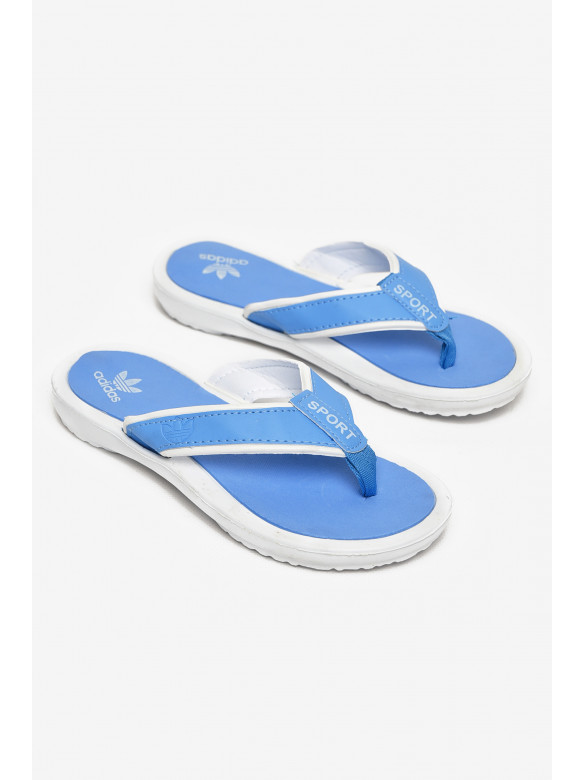 Вьетнамки женские голубого цвета 4880-3 212924C