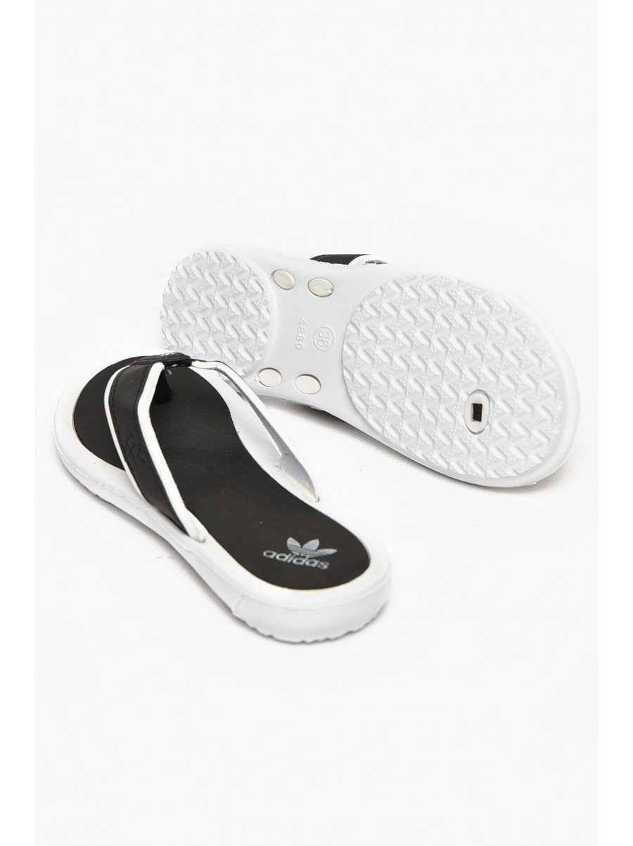 Вьетнамки женские черно-белого цвета 4880-3 212925C