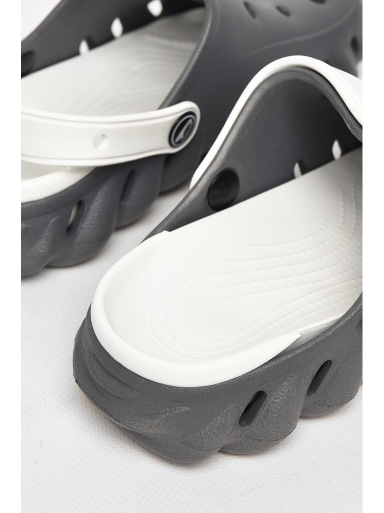 Кроксы женские серого цвета 5061-380 212955C