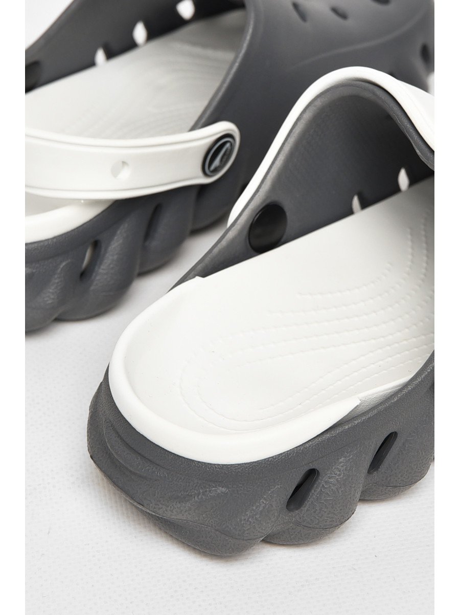 Кроксы женские серого цвета 5061-380 212955C