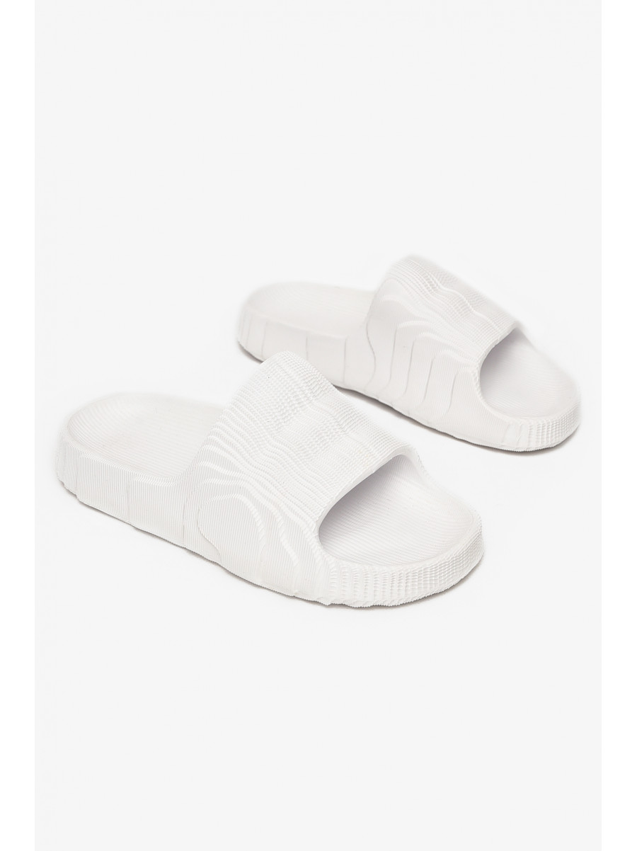 Шлепанцы мужские пена белого цвета 5045-1 212959C
