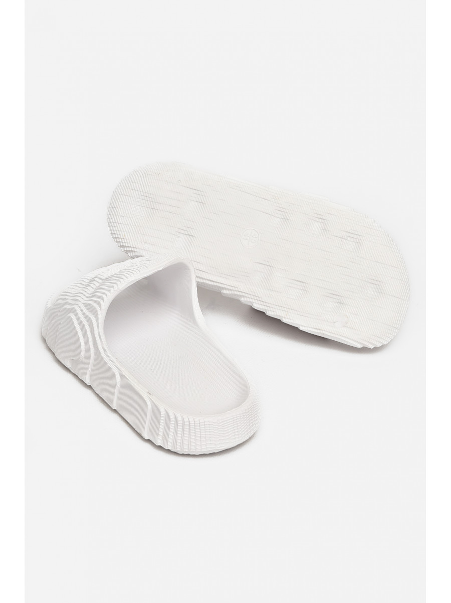 Шлепанцы мужские пена белого цвета 5045-1 212959C