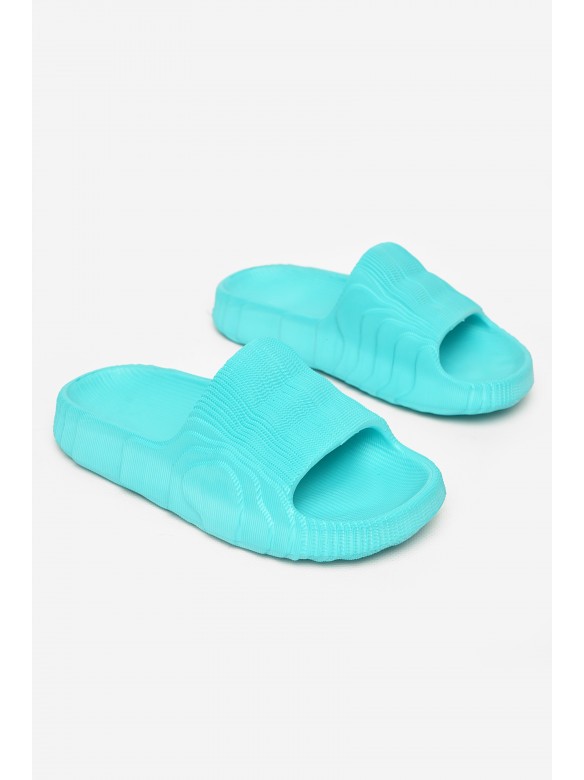 Шлепанцы пена женские голубого цвета 5045-2 212961C