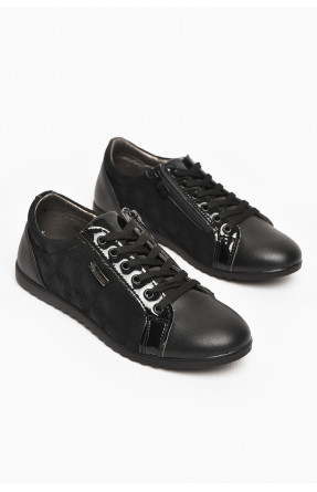 Туфли детские для девочки черного цвета С-Т14-08-В 212963C