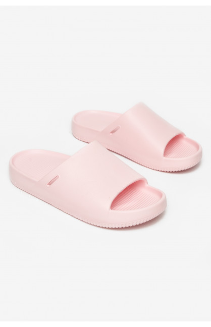 Шлепки пена женские розового цвета 5060-2 212970C