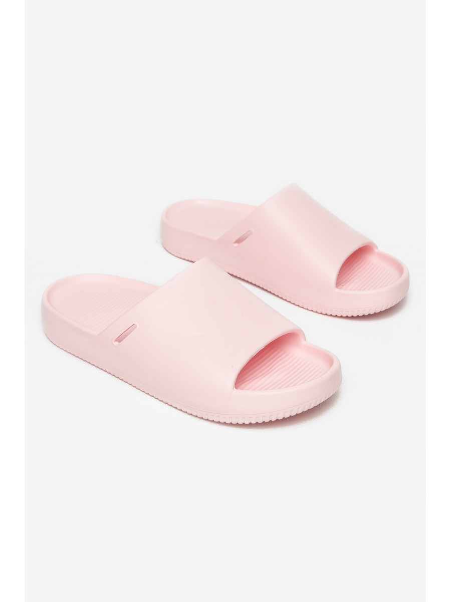 Шлепки пена женские розового цвета 5060-2 212970C