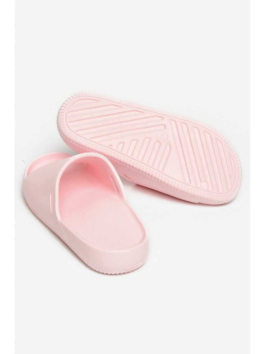 Шлепки пена женские розового цвета 5060-2 212970C