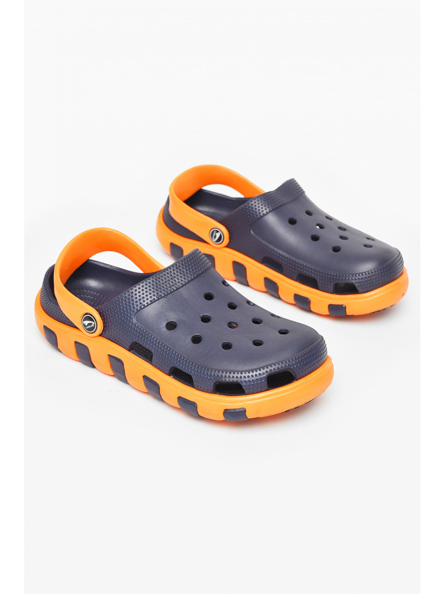 Кроксы женские темно-синего цвета 3021-262 212972C