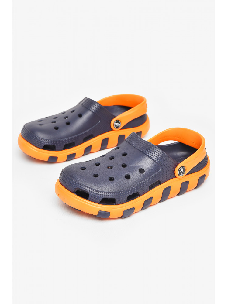 Кроксы женские темно-синего цвета 3021-262 212972C