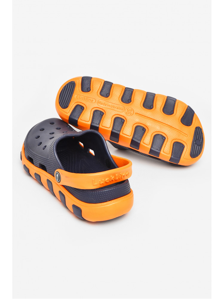 Кроксы женские темно-синего цвета 3021-262 212972C