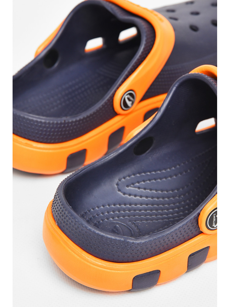 Кроксы женские темно-синего цвета 3021-262 212972C