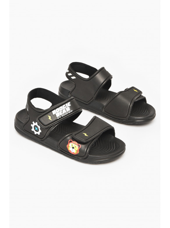 Сандали детские для мальчика черного цвета 8003в 212973C