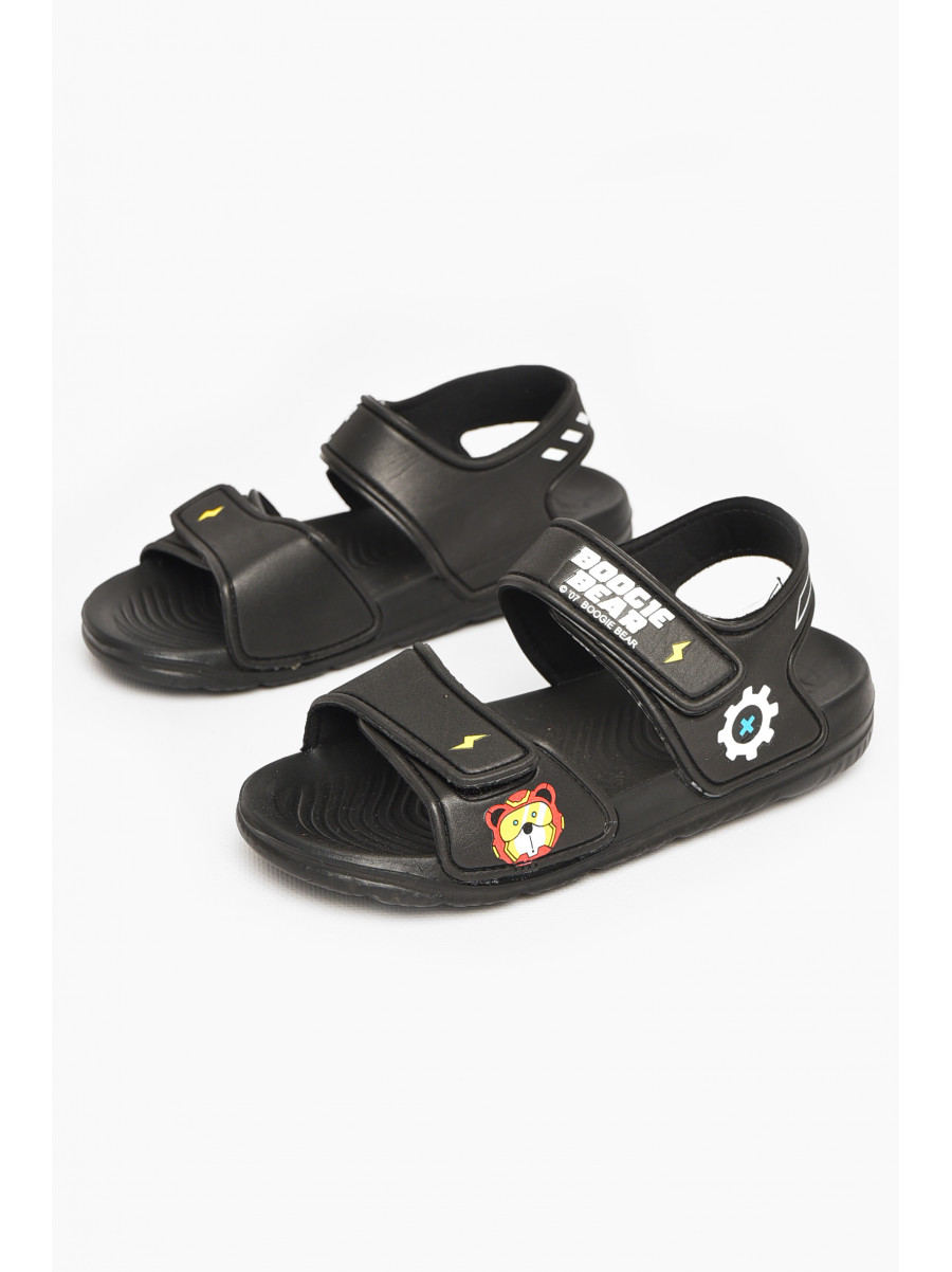 Сандали детские для мальчика черного цвета 8003в 212973C