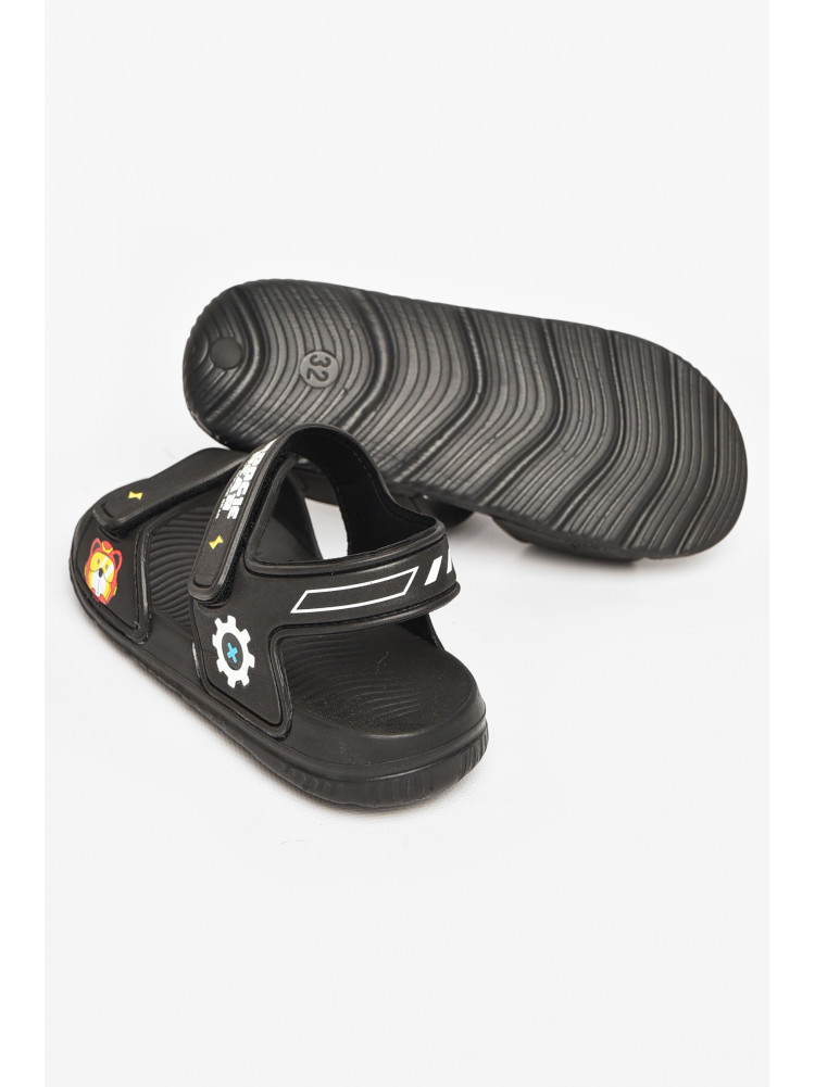 Сандали детские для мальчика черного цвета 8003в 212973C