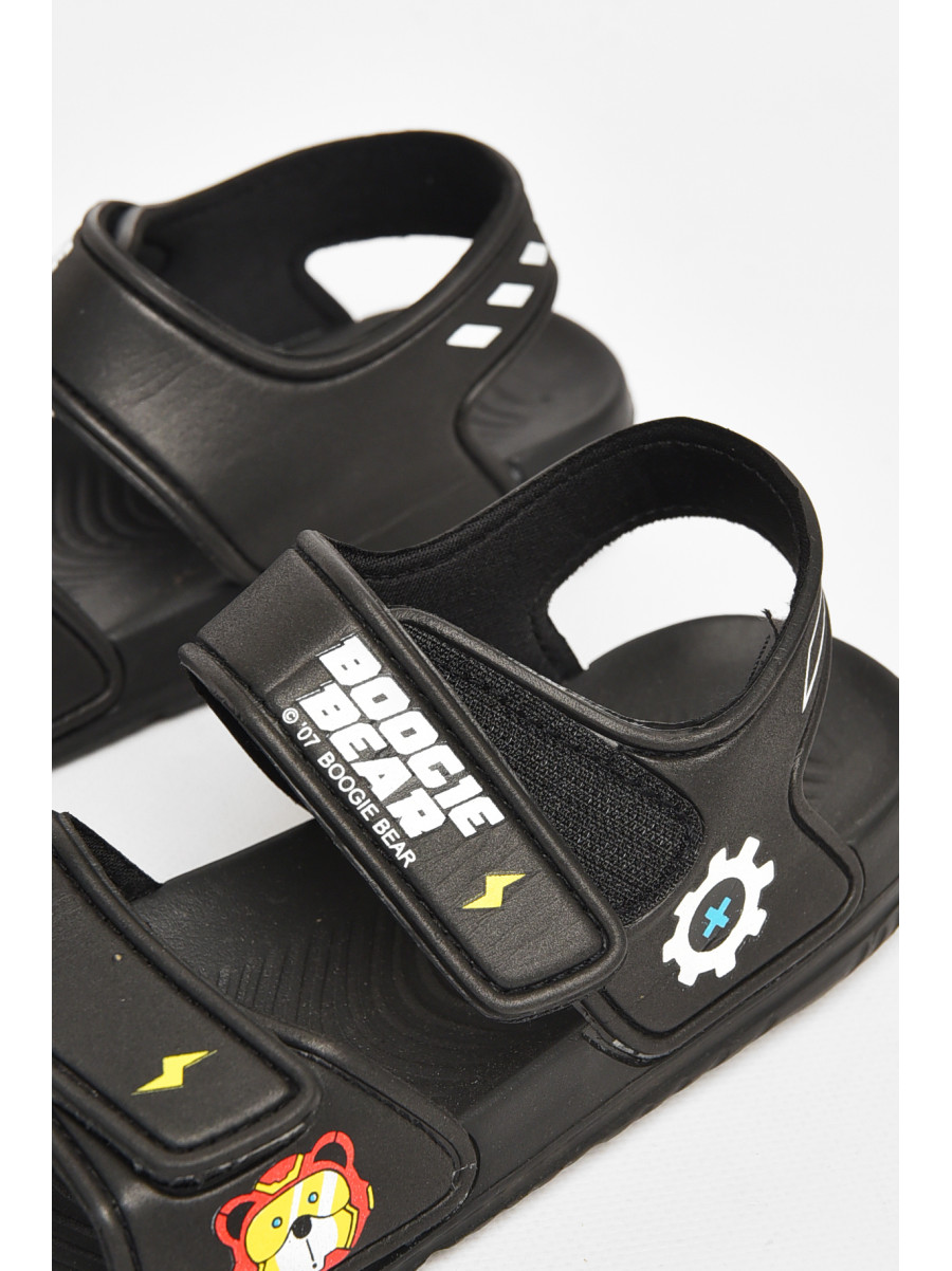 Сандали детские для мальчика черного цвета 8003в 212973C