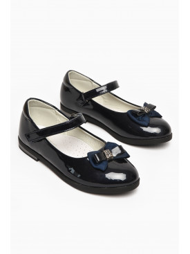 Туфли детские для девочки темно-синего цвета С-Т37-36-А 212974C