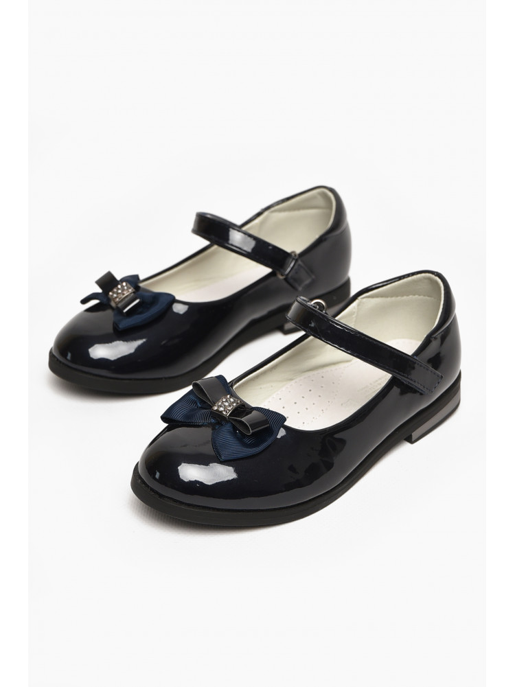 Туфли детские для девочки темно-синего цвета С-Т37-36-А 212974C