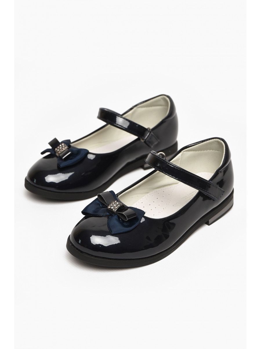 Туфли детские для девочки темно-синего цвета С-Т37-36-А 212974C