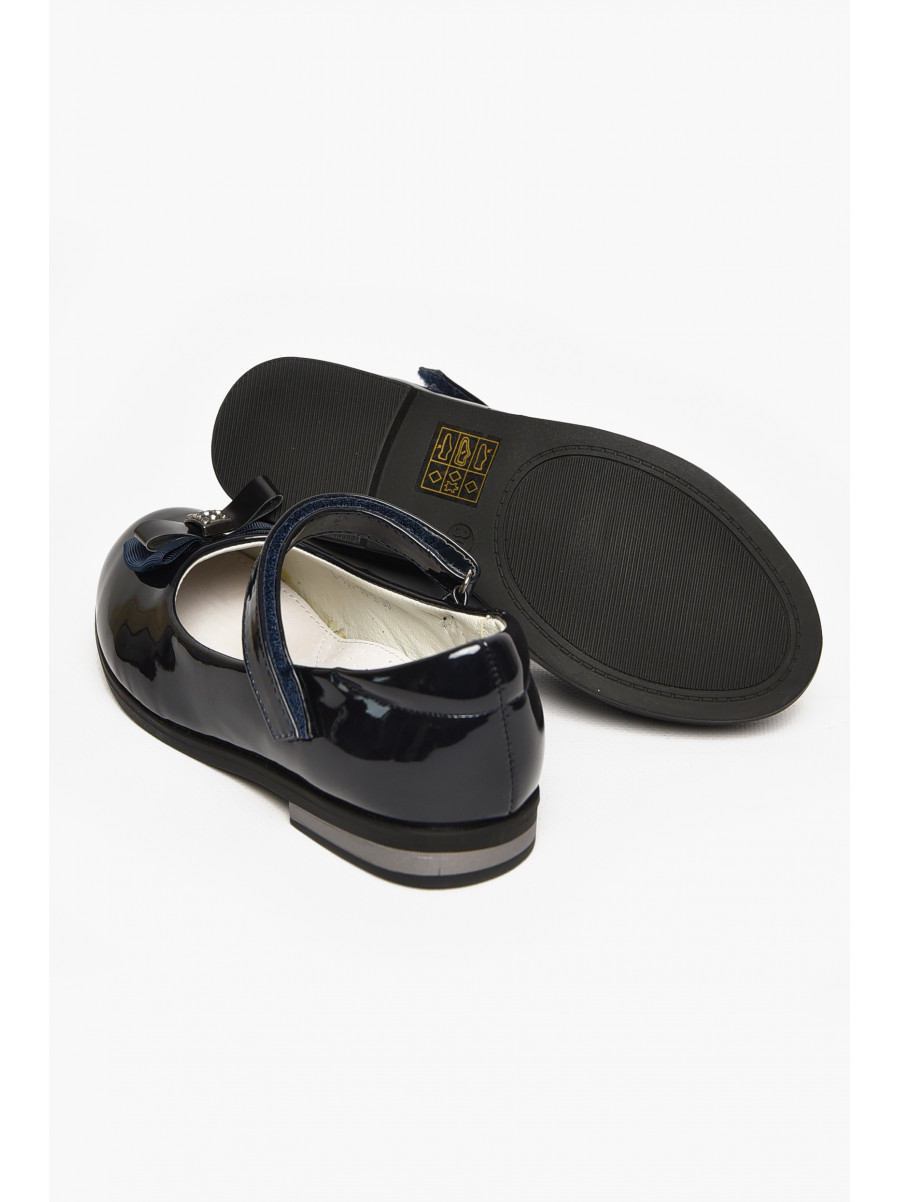 Туфли детские для девочки темно-синего цвета С-Т37-36-А 212974C