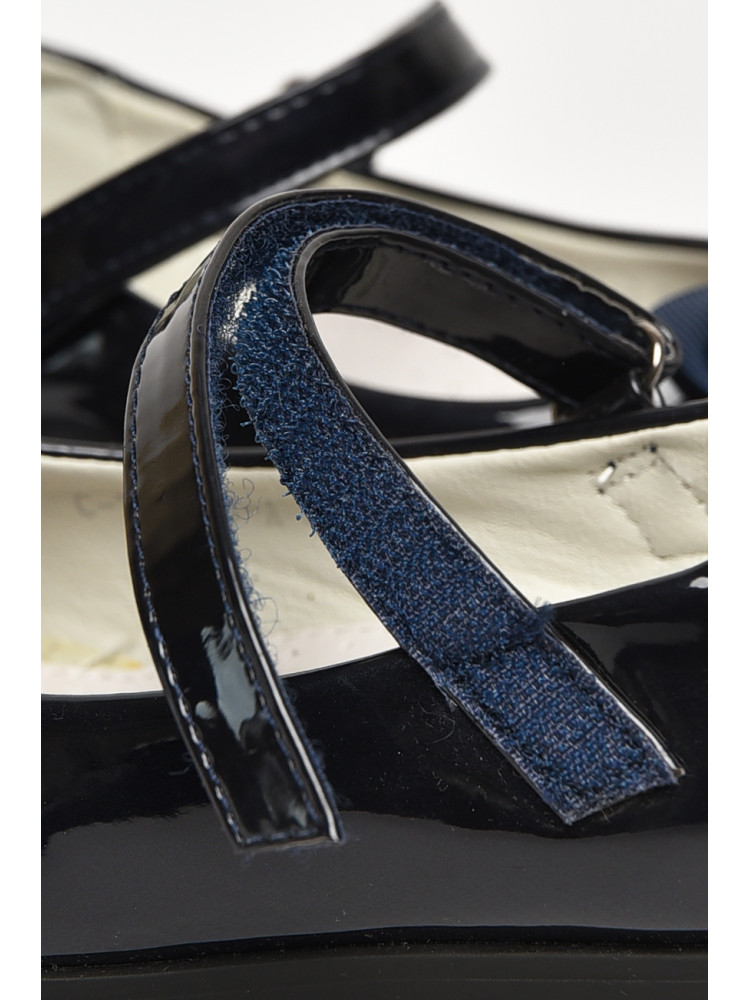 Туфли детские для девочки темно-синего цвета С-Т37-36-А 212974C