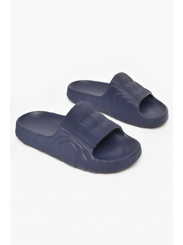 Шлепанцы мужские пена темно-синего цвета 5045-1 212976C