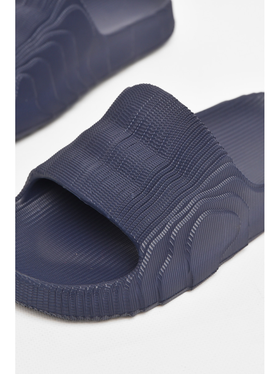 Шлепанцы мужские пена темно-синего цвета 5045-1 212976C
