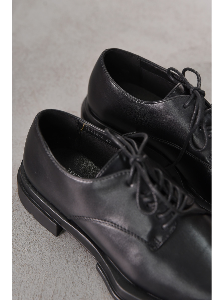 Лоферы женские черного цвета TD212-1 212977C