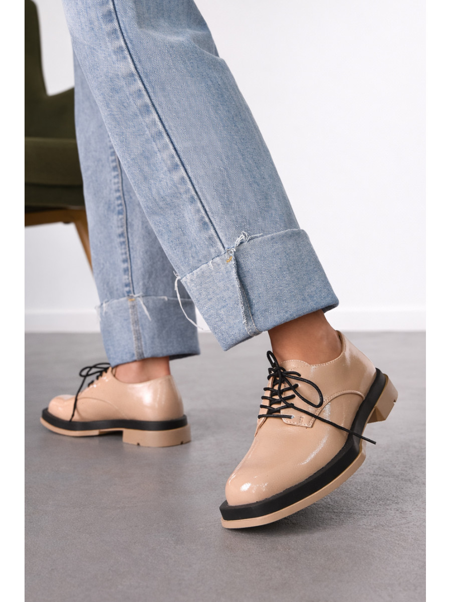 Лоферы женские пудрового цвета TD212-68 212979C