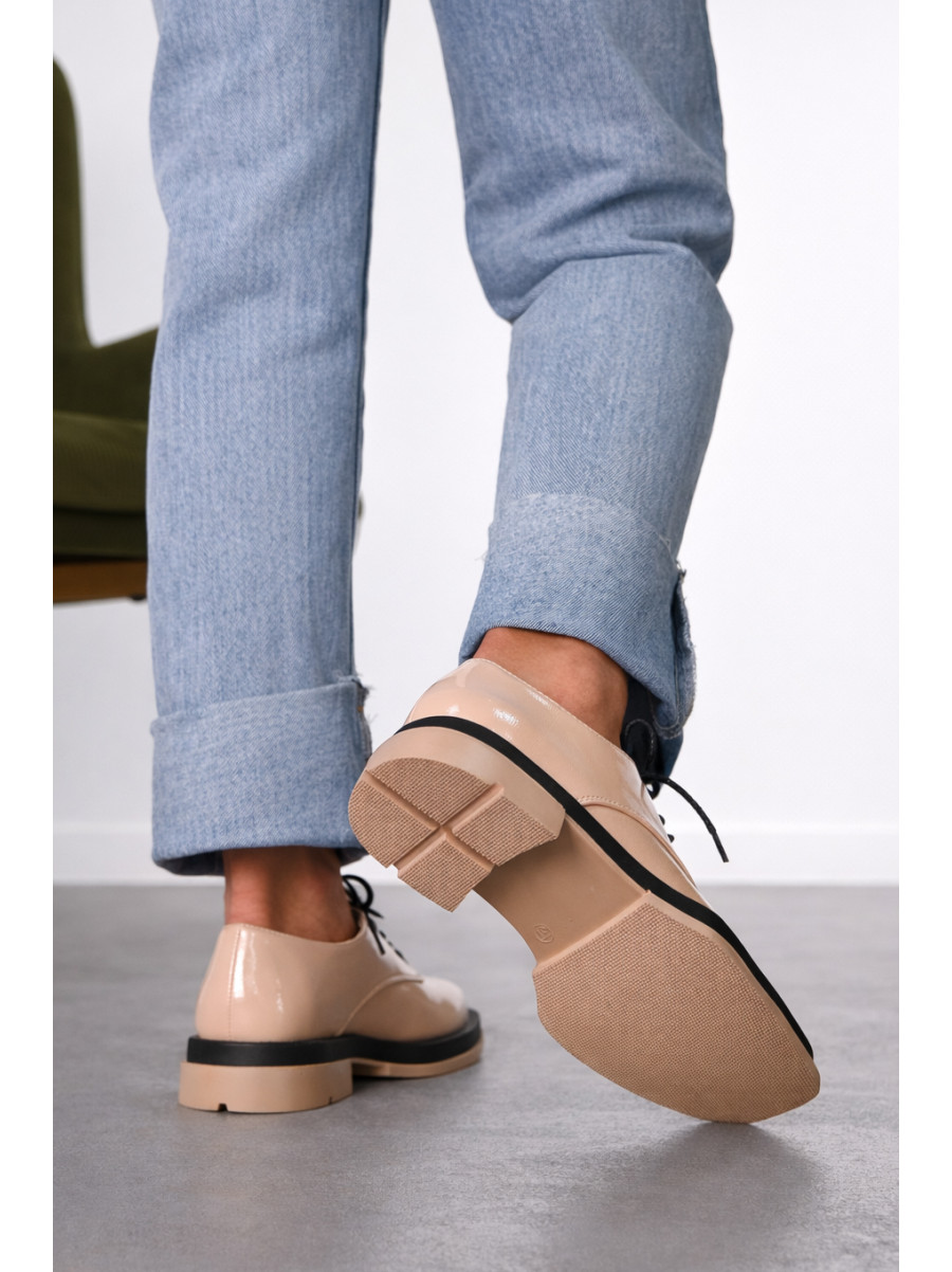 Лоферы женские пудрового цвета TD212-68 212979C