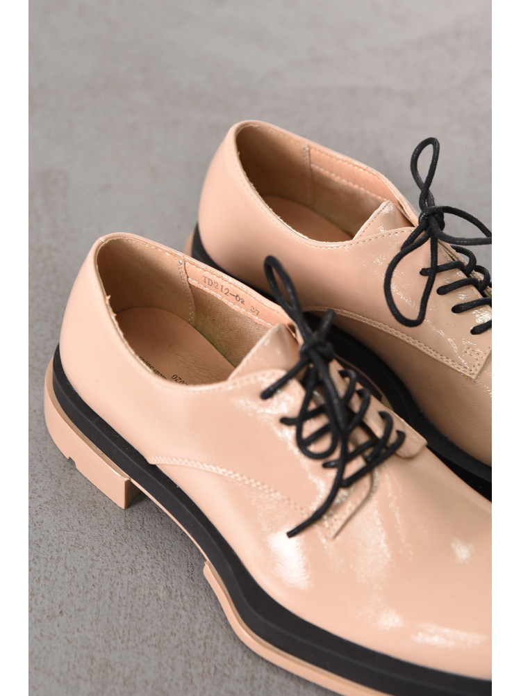 Лоферы женские пудрового цвета TD212-68 212979C