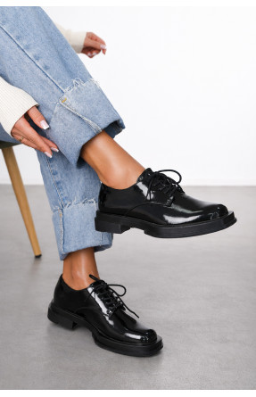 Лоферы женские черного цвета TD212-51 212980C