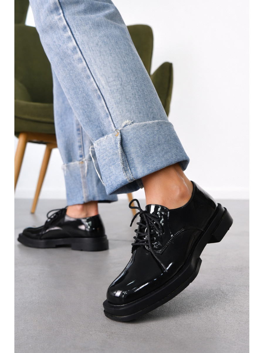 Лоферы женские черного цвета TD212-51 212980C