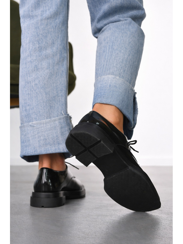 Лоферы женские черного цвета TD212-51 212980C