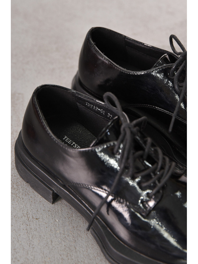 Лоферы женские черного цвета TD212-51 212980C