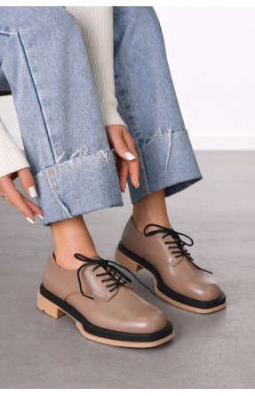 Лоферы женские цвета мокко TD212-3 212981C