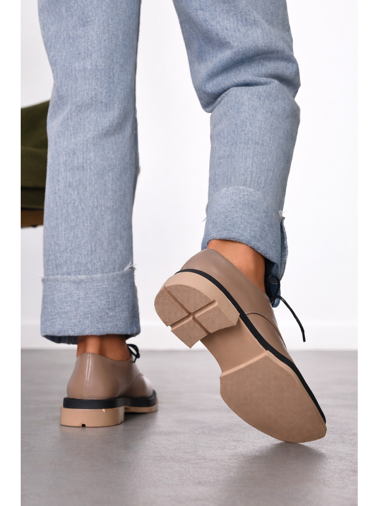 Лоферы женские цвета мокко TD212-3 212981C