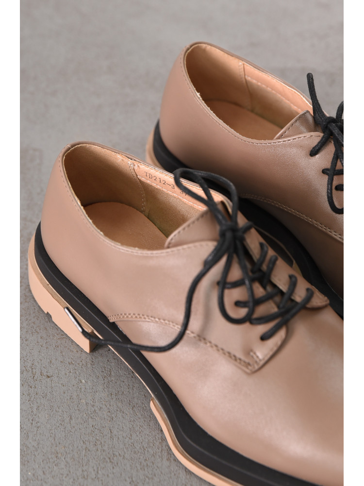 Лоферы женские цвета мокко TD212-3 212981C