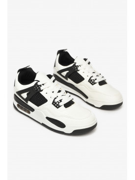 Кроссовки мужские черно-белого цвета м280-2 212984C