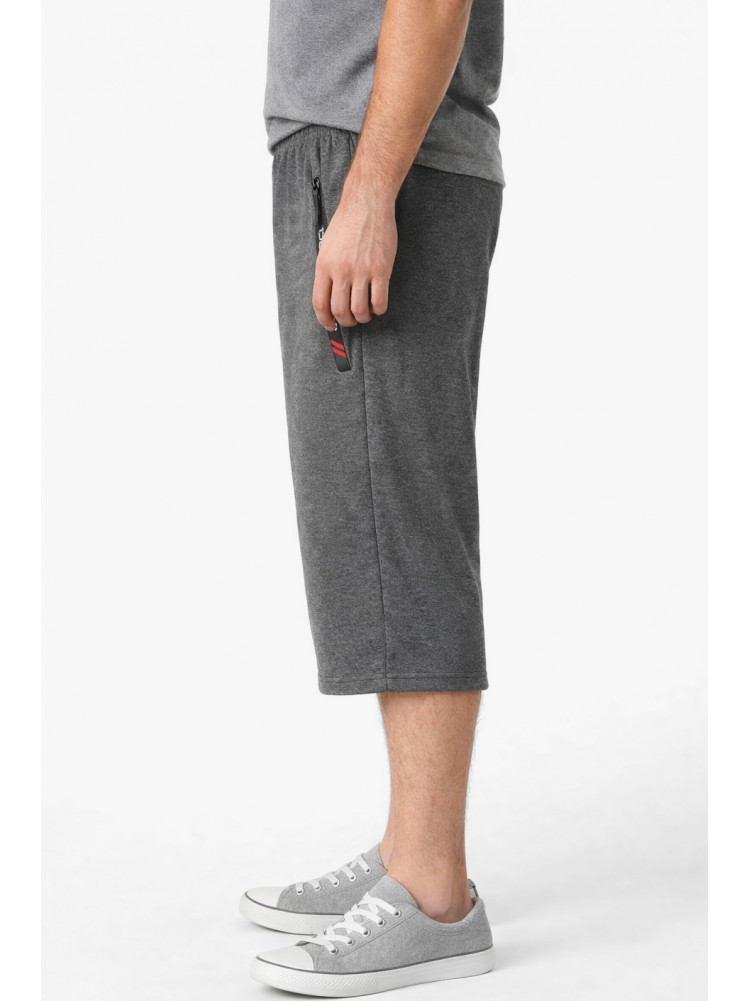 Бриджи мужские полубатальные тёмно-серого цвета Y-6709 212989C