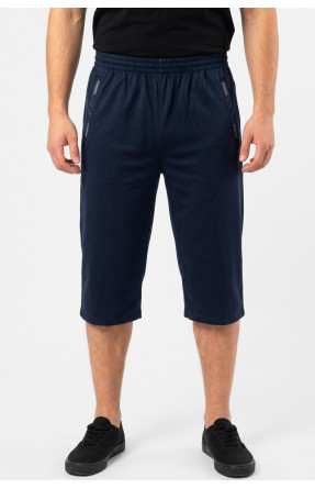 Бриджи мужские полубатальные тёмно-синего цвета Y-6689 212990C