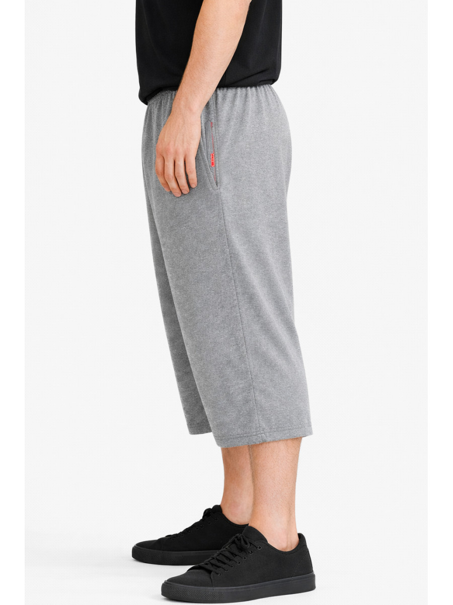 Бриджи мужские полубатальные тёмно-серого цвета Y-6689 212991C