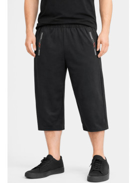 Бриджи мужские полубатальные черного цвета Y-6689 212992C