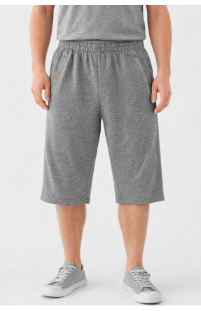 Бриджи мужские полубатальные серого цвета Y-6689 212993C