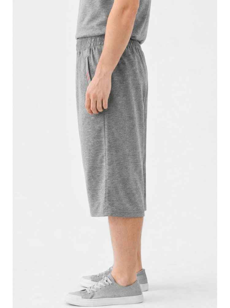 Бриджи мужские полубатальные серого цвета Y-6689 212993C