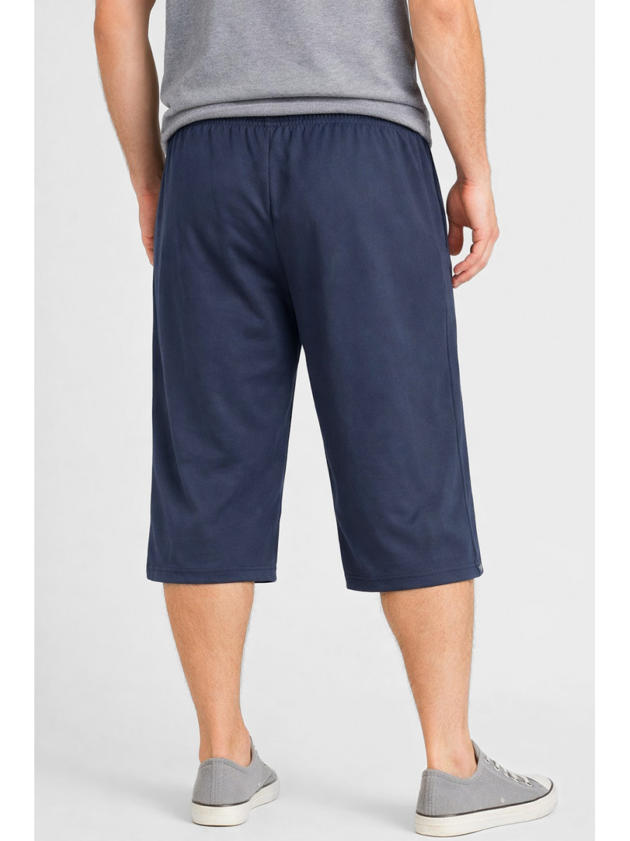 Бриджи мужские полубатальные тёмно-синего цвета Y-6742-LBK 212996C